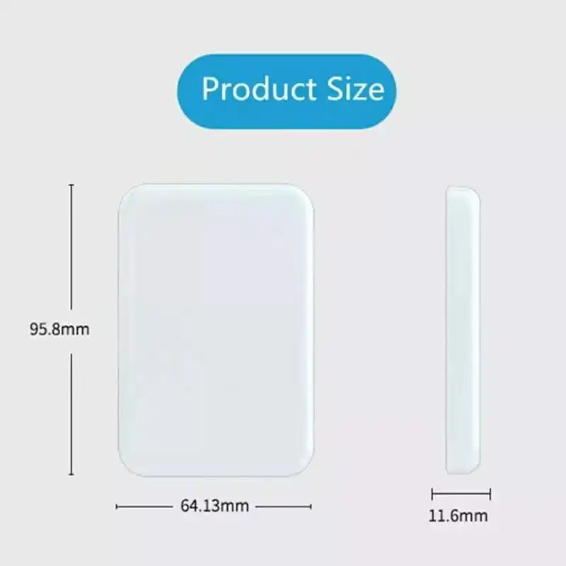 Carregador Portátil Por Indução Para IPhone IOS e Android - Entrega Rápida